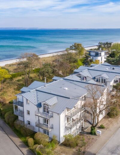 Apartmenthaus der Baltic Suite Vogelperspektive