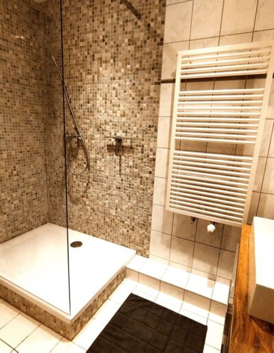 Bad mit Dusche der Baltic Suite